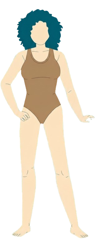 Inverted Triangle Body Shape